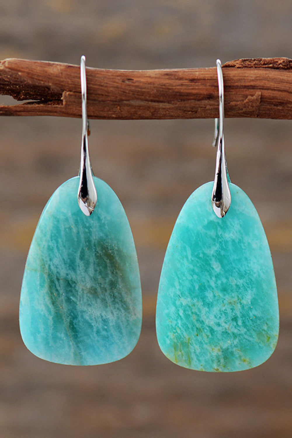 Stone Dangle Earrings