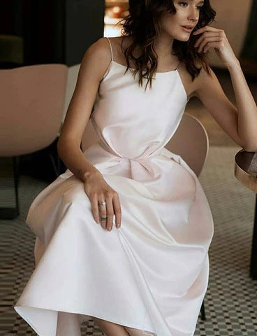 Summer Fashion Dress with Spaghetti Straps (New Arrival)