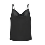 Amazon 2019 Summer Women's Solid Color Tank Top