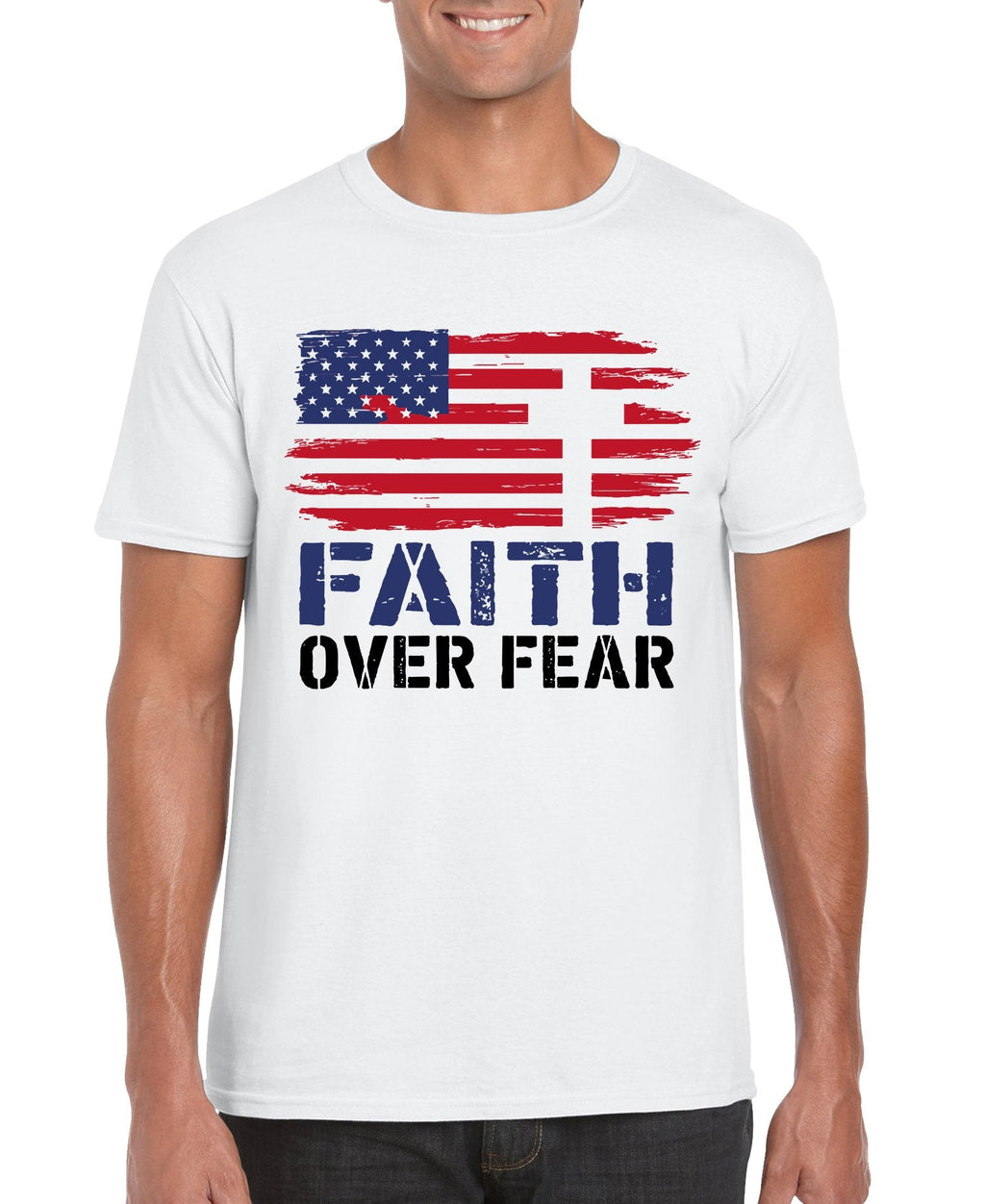 Faith Over Fear Unisex T-shirt | Streetwear