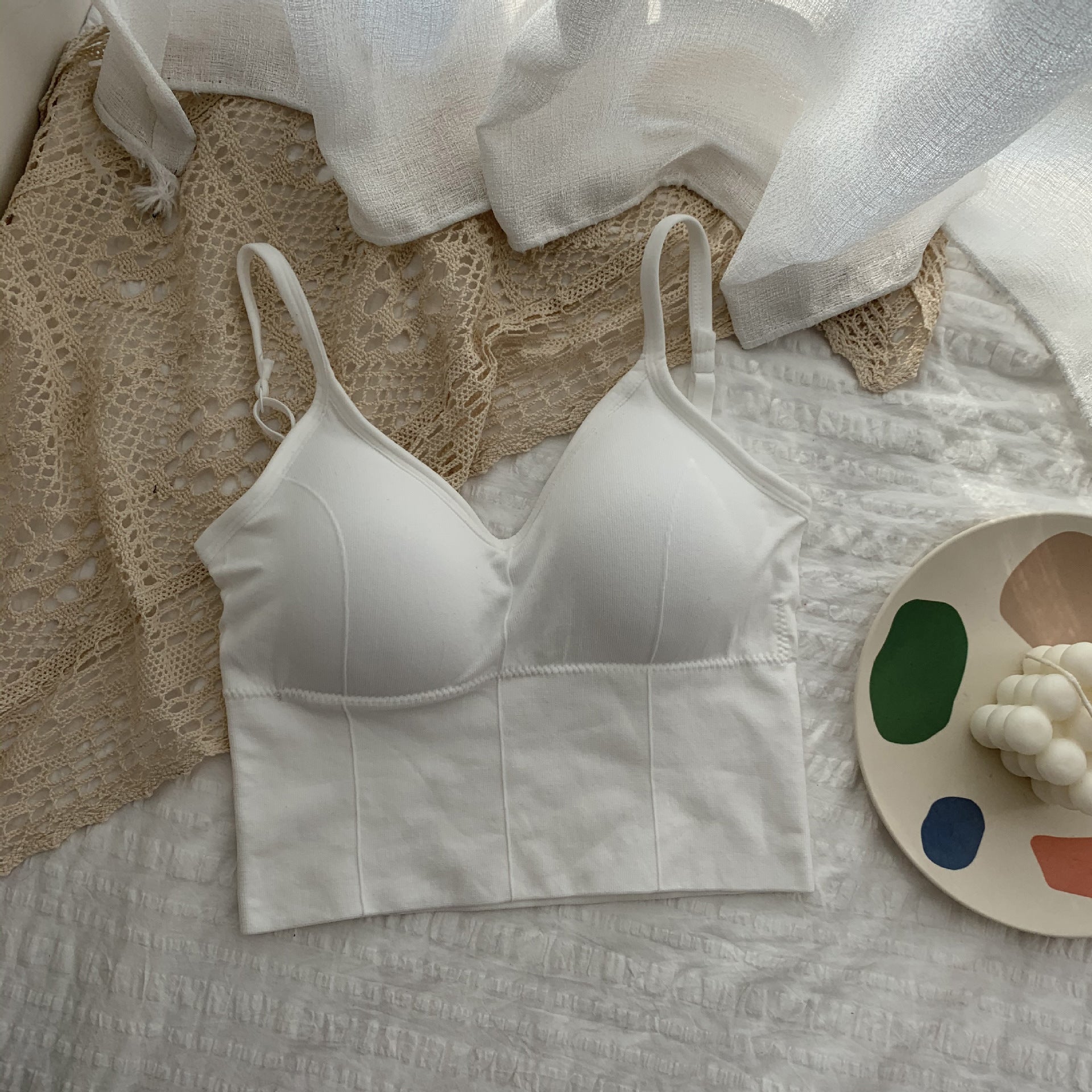 Backless Anti-Slip Bra for Girls - Camisole Top