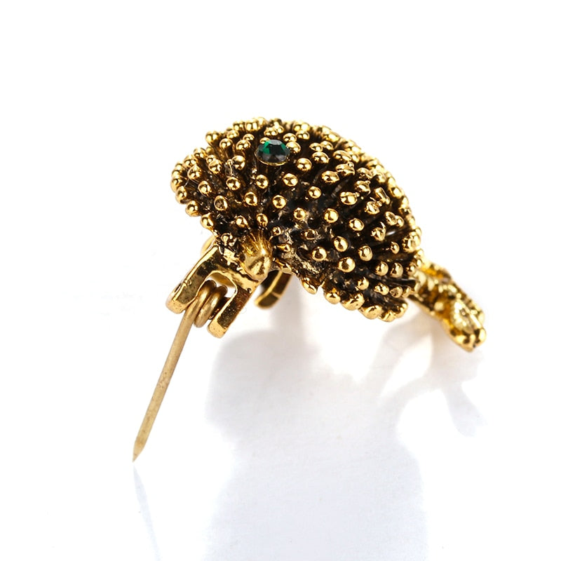 Retro Bird Brooch Pin