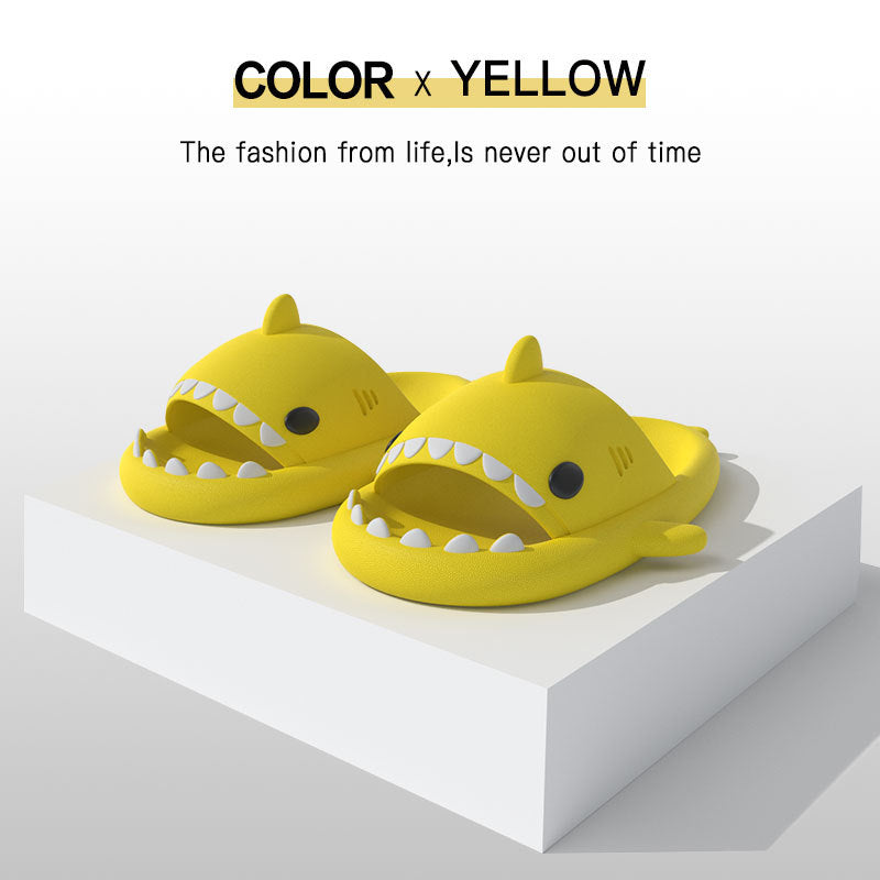 Cartoon Shark Quick-Drying Non-Slip Slippers for All | Footwear