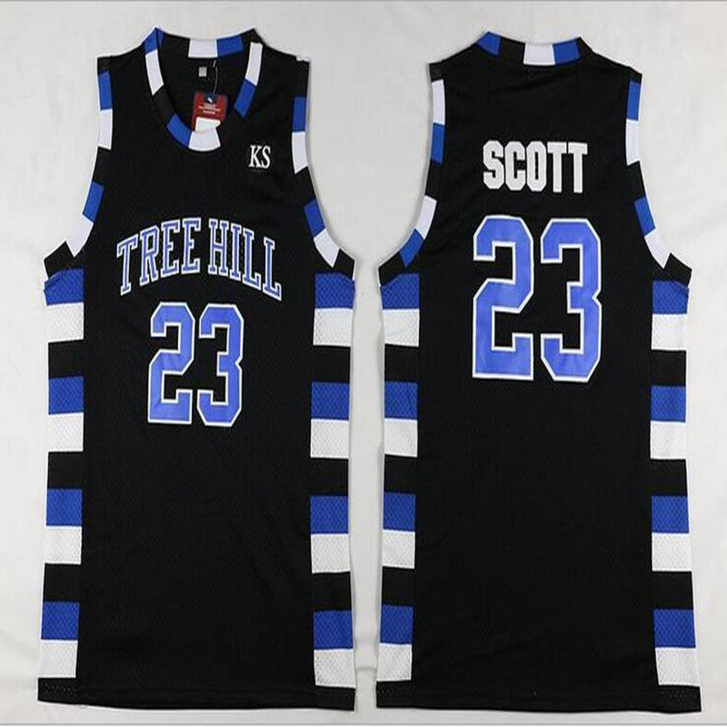 Men's Basketball Jersey, Movie Style Embroidered Tank Top