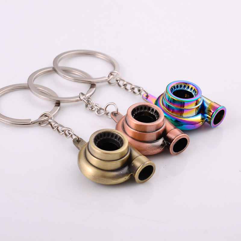 Creative Turbocharger Engine Metal Keychain Accessory | Accessory