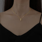 Dainty Christian Cross Necklace