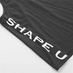 Men's U-Neck Contrast Sports Tank Top for Spring/Summer