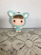 Crochet Doll Keychain Kit with Video Tutorial | Accessory