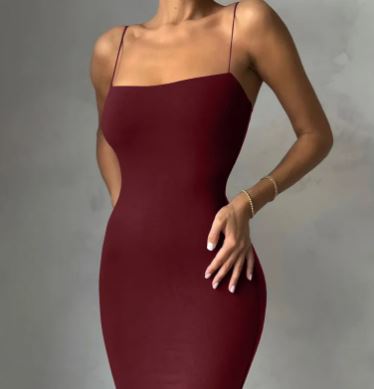 Spaghetti Strap Bodycon Dress