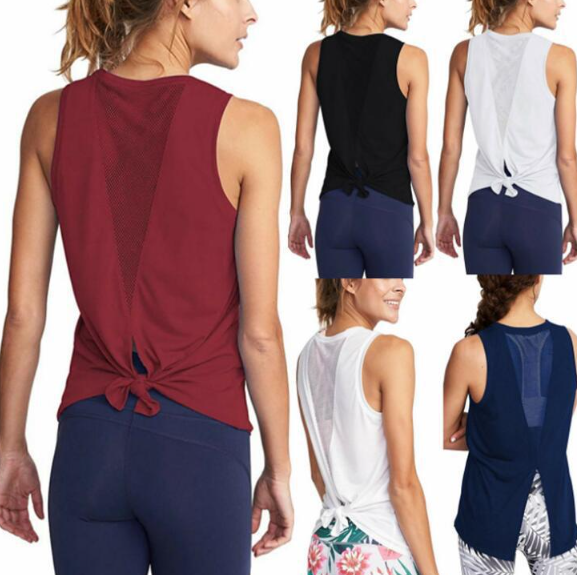 Cross-Border 2020 Women's Yoga Tank Top for Fitness