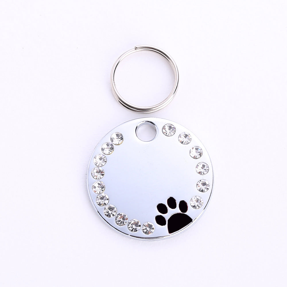 Customizable Metal Round Keychain in 6 Colors | Accessory