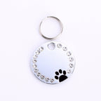 Customizable Metal Round Keychain in 6 Colors | Accessory