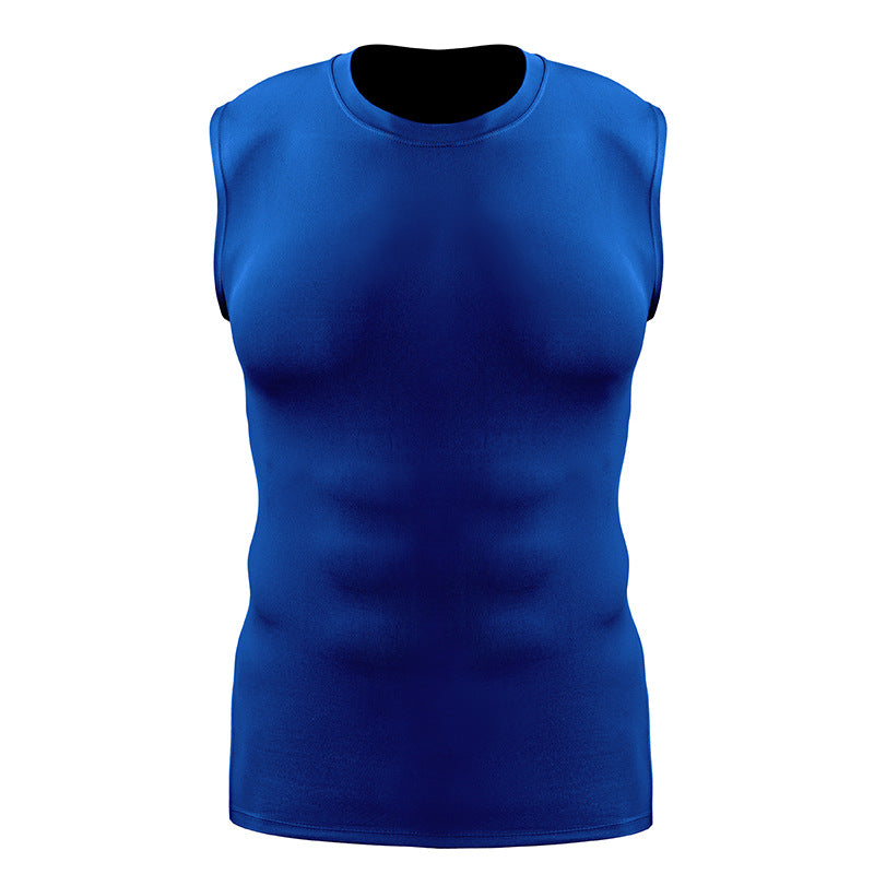Men's Tight-Fit Yoga Tank Top for Training and Running
