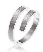 Gold-Plated Stainless Steel Cross Fashion Ring