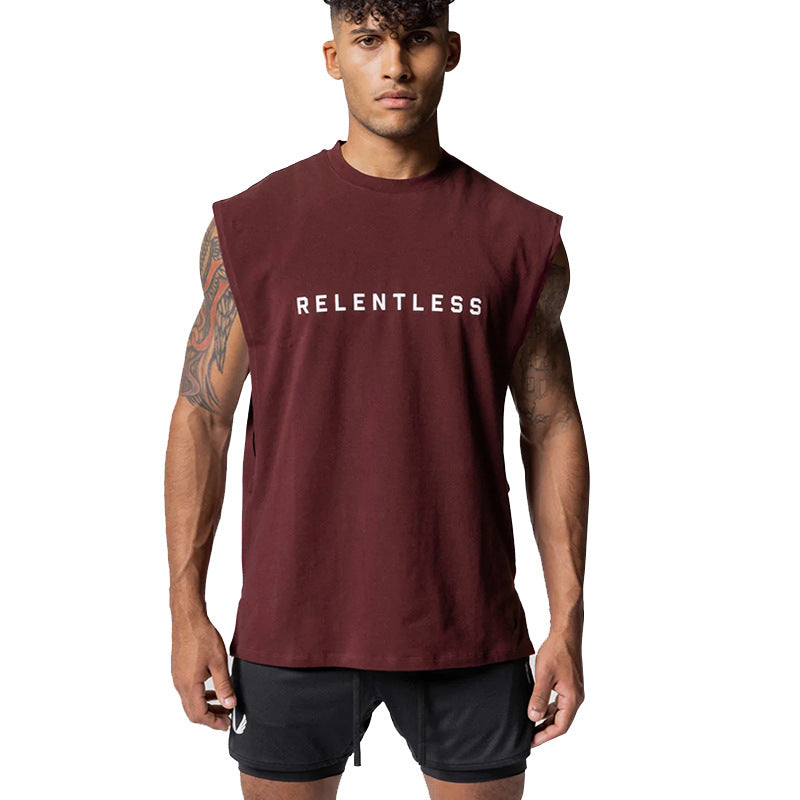 Men's Summer Sports Tank Top - Loose Fit Casual Tee