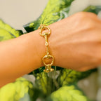 Equestrian Horsebit Link Bracelet