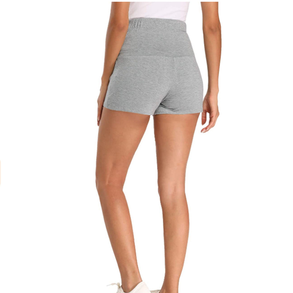 Cotton Belly Shorts for Pregnant Women - Simple Style