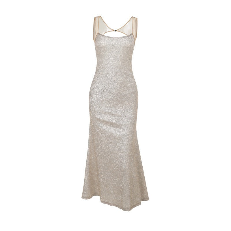 Shiny Camisole Dress Women