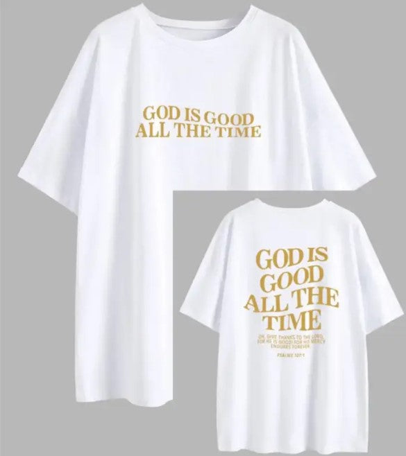 God Print Short-sleeve T-shirt | Streetwear
