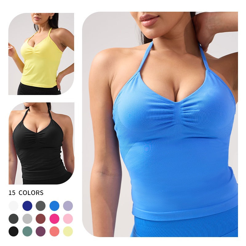 Women's Sports Camisole Beauty Back Top