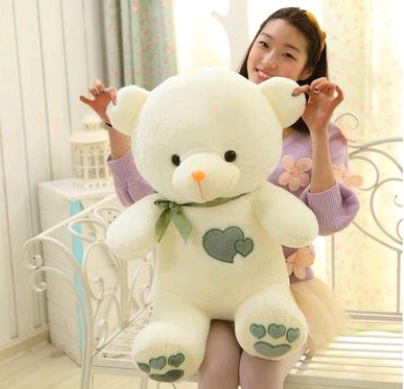 Plush Love Bears Couple Teddy Bear Stuffed Toy | Home Decor