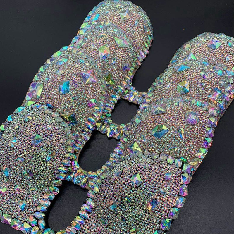 Rhinestone Embellished Bikini Top