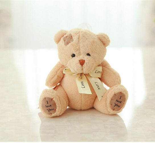 Cute Patch Teddy Bear Plush Toy Doll | Home Decor