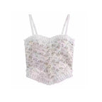 Floral Beaded Tube Top for Women - Versatile Wear