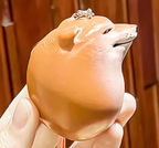 Cheems Dog Egg Keychain - Cute & Creative Pendant Toy | Accessory