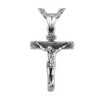 Jesus Crucifix Cross Pendant Necklace | Christian Jewelry