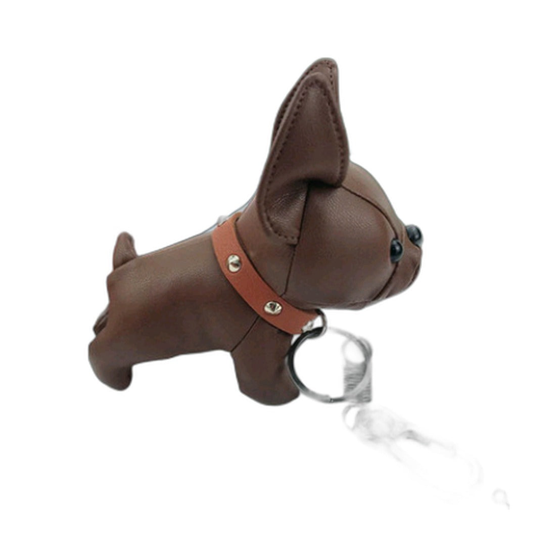 Bulldog Pendant Car Decoration Pet Dog Keychain | Accessory - Brown / 15cm (Amazon swatch)