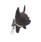 Bulldog Pendant Car Decoration Pet Dog Keychain | Accessory - white / 15cm (Amazon swatch)
