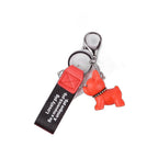 Cute Cartoon Dog Keychain Pendant for Bags and Gifts | Accessory - Red (Amazon swatch)