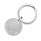 Pet Dog and Cat Tag Pendant Keychain with Photo Keyring | Accessory - Silver / oval (Amazon swatch)