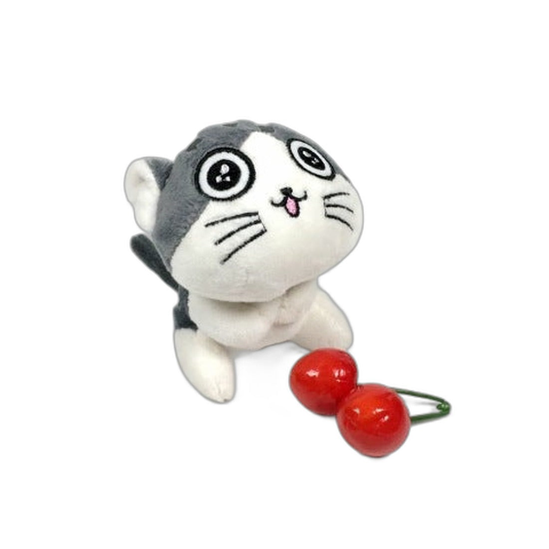 Plush Cat Keychain Doll for Girls (Cheese Cat Pendant) | Accessory - 1style (Amazon swatch)