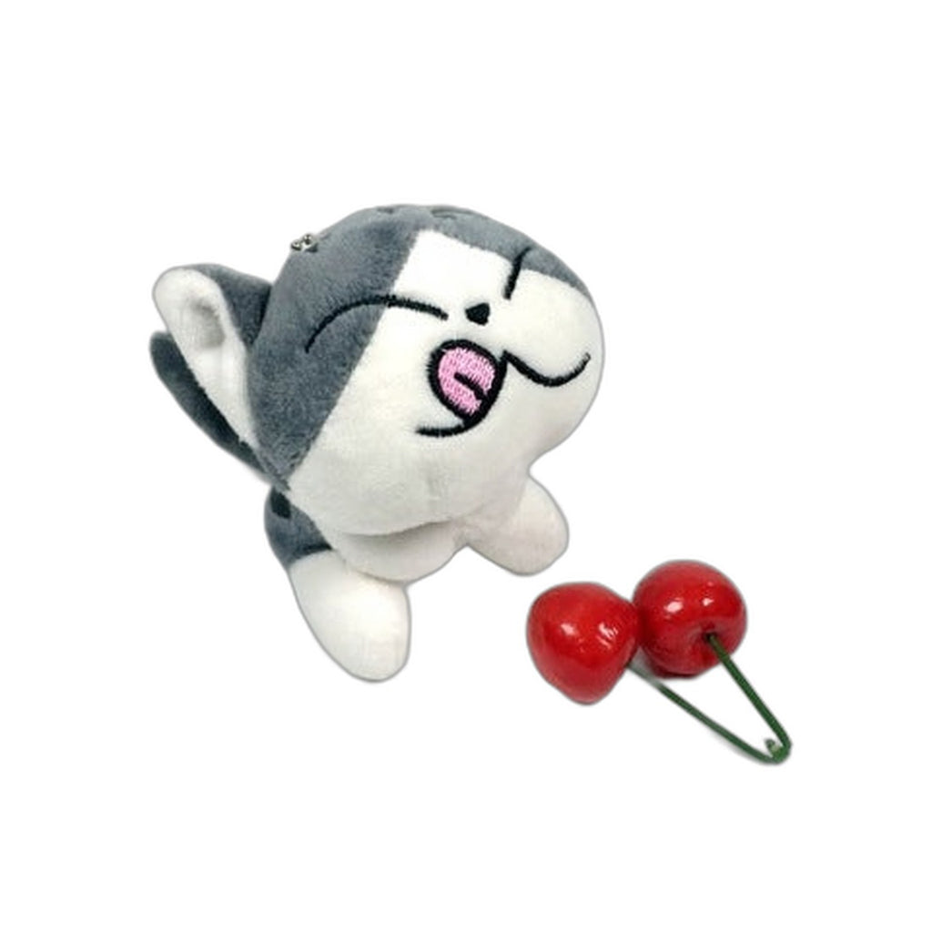 Plush Cat Keychain Doll for Girls (Cheese Cat Pendant) | Accessory - 3style (Amazon swatch)
