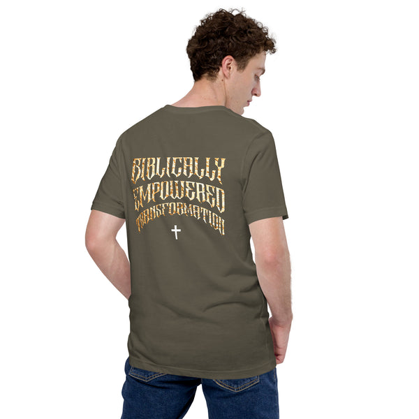 BET Christian T-Shirt - Biblically Empowered Transformation