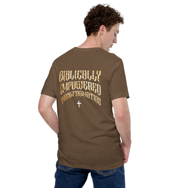 BET Christian T-Shirt - Biblically Empowered Transformation