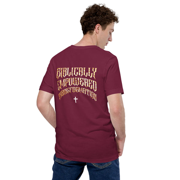 BET Christian T-Shirt - Biblically Empowered Transformation